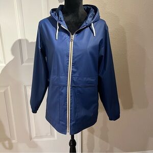 Weatherproof Vintage Navy Jacket rain slicker